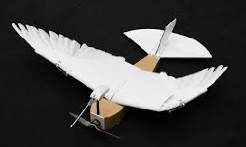 Feathered Robot Makes Bird-Like Flight Maneuvers
