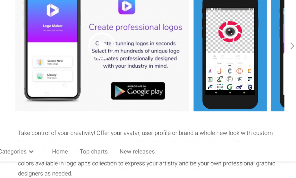 2021 Free logo Maker App