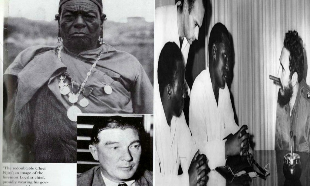 Chief Njiiri wa Karanja and Kariuki Njiiri of Kenya
