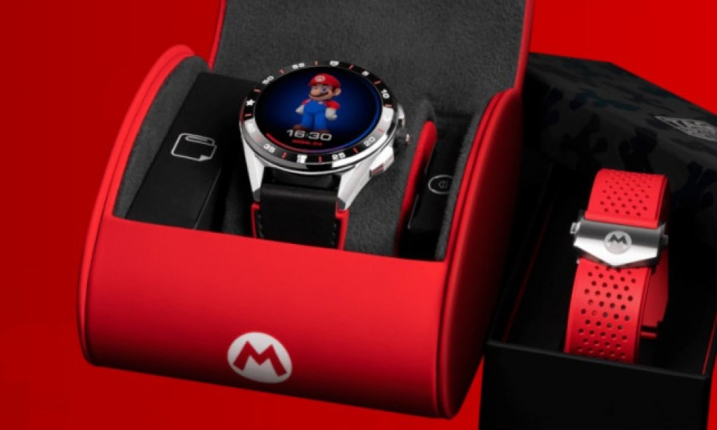 Tag Heuer has launched a limited edition of Super Mario smartwatch, which will retail for $2150.