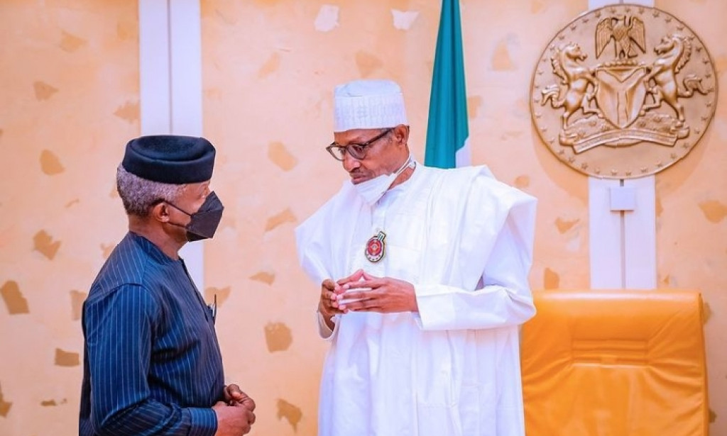 Prof Yemi Osinbajo Felicitates With President Buhari