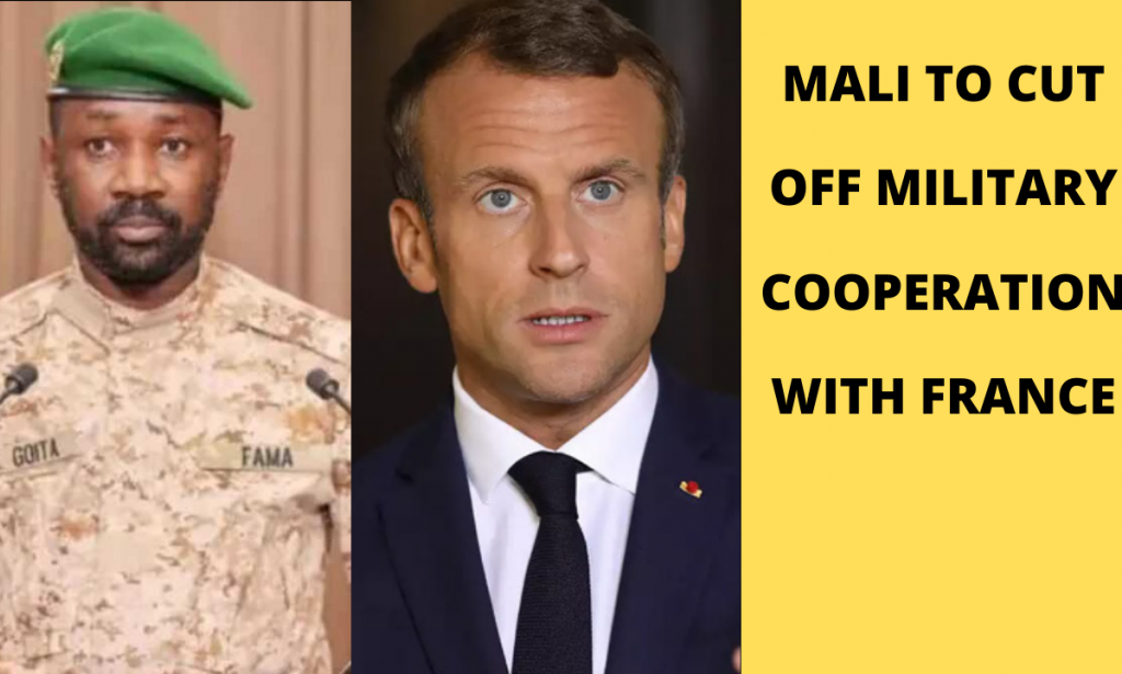 Mali set to cut off military ties with France