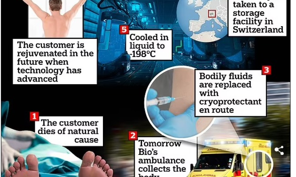 Defying Death- Bringing the Dead Back to Life: Tomorrow Biostasis' Revolutionary Cryogenic Quest