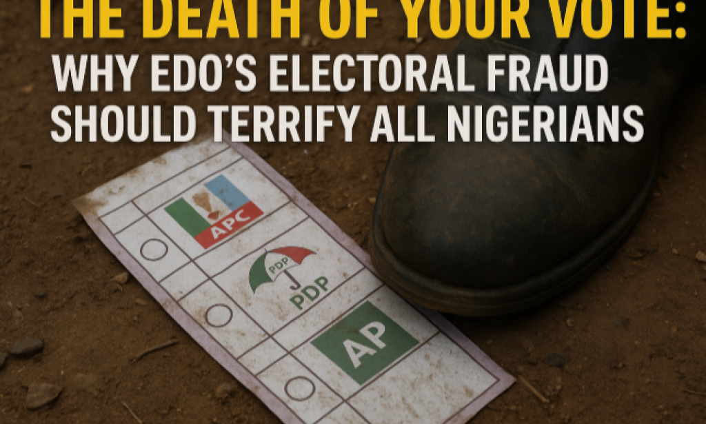 The Death of Your Vote: Why INEC's Edo Election Fraud Should Terrify All Nigerians